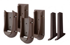 Armadillo Deck Composite Decking Stair Railing Brown