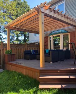 Armadillo Lifestyle Foothills with Sunset Accent Pergola